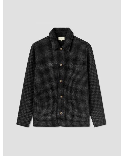 Sobrecamisa antipulgas L'Atelier en antracita jaspeado