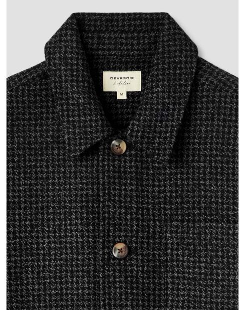 Sobrecamisa antipulgas L'Atelier en antracita jaspeado