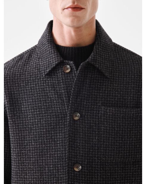 Sobrecamisa antipulgas L'Atelier en antracita jaspeado