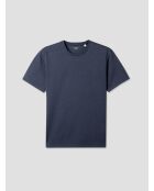 T-shirt col rond Supima bleu nuit