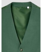 Gilet de costume tissu traveller vert