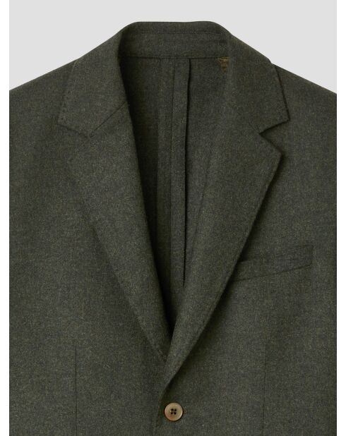 Veste de costume slim vert sapin