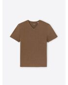 T-shirt col V en coton Supima baileys