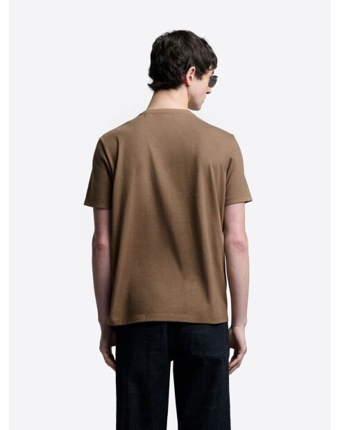 T-shirt col V en coton Supima baileys