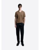 T-shirt col V en coton Supima baileys