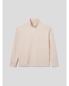 Jersey de cuello alto L'Atelier beige 2