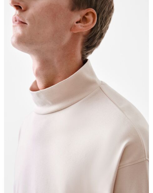 Jersey de cuello alto L'Atelier beige 2