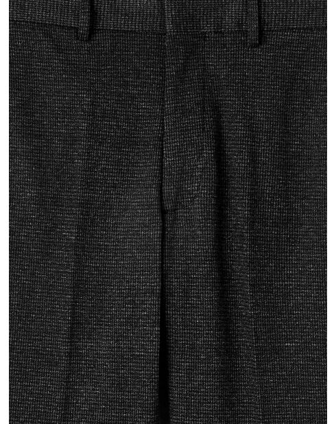 Pantalon de costume regular L'atelier anthracite chiné