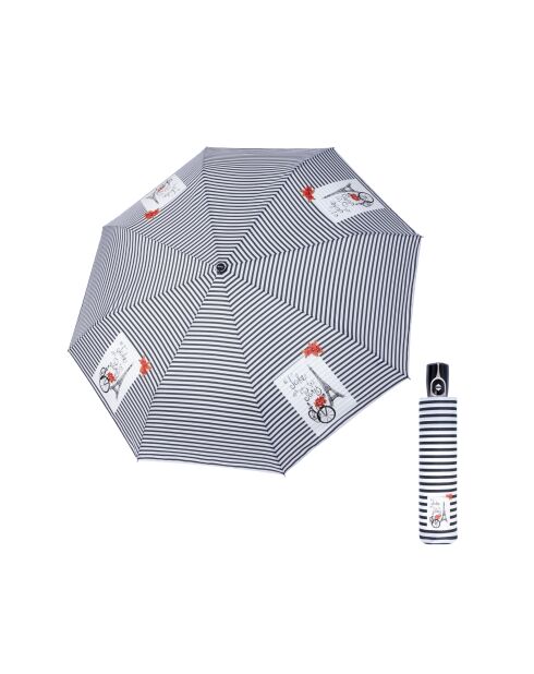 Parapluie pliant unisexe multicolore - 93x29 cm