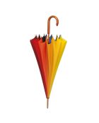 Grand parapluie de golf arc-en-ciel 16 baleines - 110x96 cm