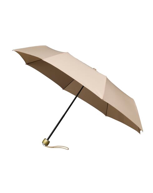Parapluie pliant automatique mini-Max beige - 100x25 cm