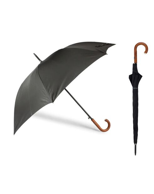 Grand parapluie automatique noir - 118x97cm