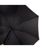Grand parapluie automatique noir - 118x97cm