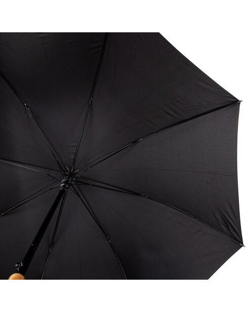 Grand parapluie automatique noir - 118x97cm