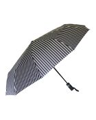 Zwart-witte opvouwbare paraplu - 105x32 cm