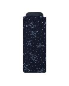 Marineblauwe opvouwbare miniparaplu - 93x18,5 cm