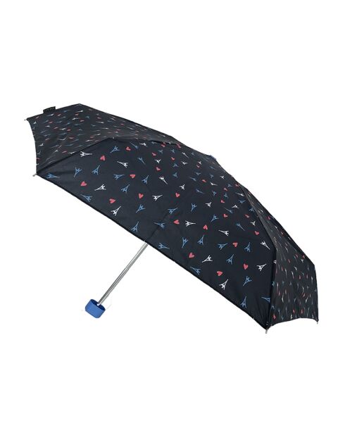Mini parapluie pliant multicolore - 93x18 cm