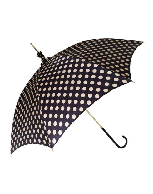Luxe paraplu met veelkleurige stippen - 86x87 cm