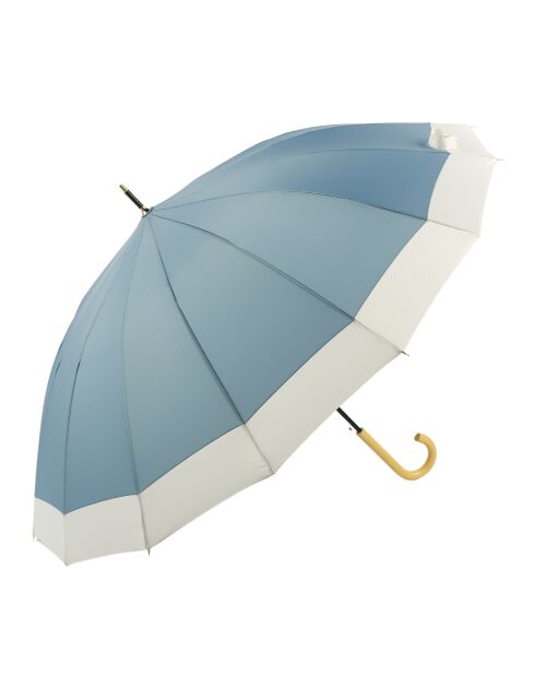 Grand parapluie de golf 16 baleines bleu ciel - 105x86 cm