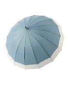 Grand parapluie de golf 16 baleines bleu ciel - 105x86 cm