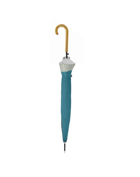 Grand parapluie de golf 16 baleines bleu ciel - 105x86 cm