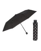 Mini parapluie pliant noir - 96x25 cm