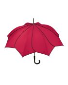 Parapluie long automatique rouge - 105x90 cm