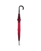 Parapluie long automatique rouge - 105x90 cm