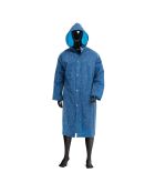 Imperméable unisexe bleu à motifs étoiles - 115x67.5cm