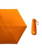 Parapluie pliant orange - 91x18 cm
