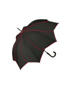 Parapluie long automatique noir - 105x90 cm