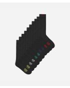 5 pares de calcetines Ecodim de color gris medio