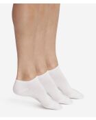 3 Paires de socquettes Coton Nice Price blanches