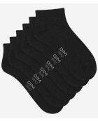 3 Paires de socquettes Coton Nice Price noires