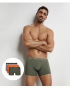 3 Boxers Coton Stretch Men lot jungle pop