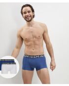 2 Boxer 3D Flex Air Stahl blau/weiß
