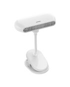 Ventilateur de bureau portable FN3 blanc - 12.5x9.2x23.9 cm