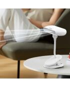 Ventilateur de bureau portable FN3 blanc - 12.5x9.2x23.9 cm