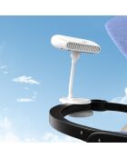 Ventilateur de bureau portable FN3 blanc - 12.5x9.2x23.9 cm