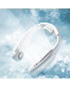 Ventilateur portable personnel FN12 blanc - 17.8x20.8x6.3 cm