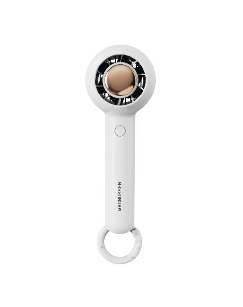 Ventilateur portable Turbo personnel FN1 blanc - 6.1x6.1x16.4 cm