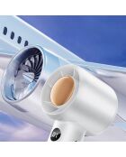 Ventilateur portable Turbo personnel FN2 blanc - 6.1x5.3x16.9 cm