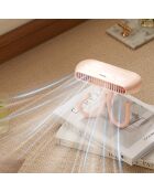 Ventilateur portable flexible FN4 rose - 10.1x9.4x20.9 cm