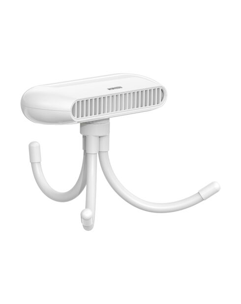 Ventilateur portable flexible FN4 blanc - 10.1x9.4x20.9 cm