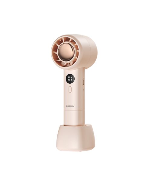 Ventilateur portableTurbo personnel FN2 rose - 6.1x5.3x16.9 cm