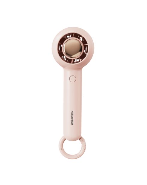 Ventilateur portable Turbo personnel FN1 rose - 6.1x6.1x16.4 cm
