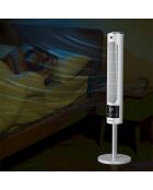 Ventilateur colonne portable FN14 blanc - 19x19x67 cm