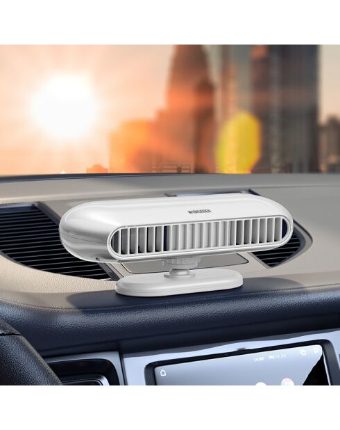 Ventilateur de bureau portable FN5 blanc - 10.1x7.2x18.7 cm