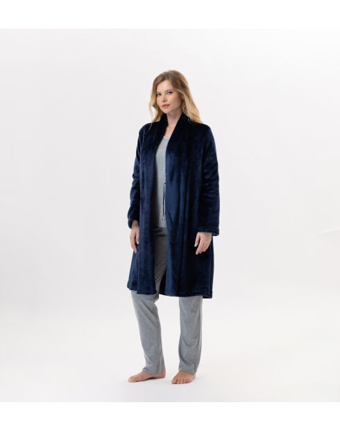 Marineblauwe jas Essential H55B