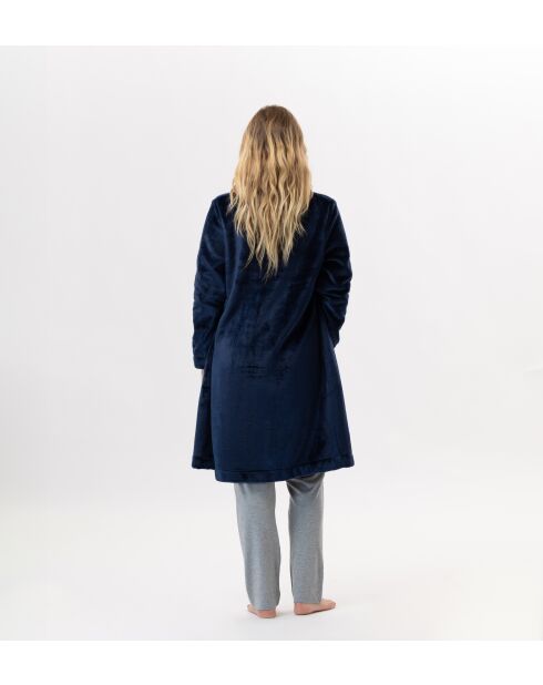 Marineblauwe jas Essential H55B